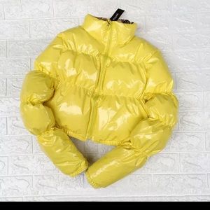 Woman bubble coat
